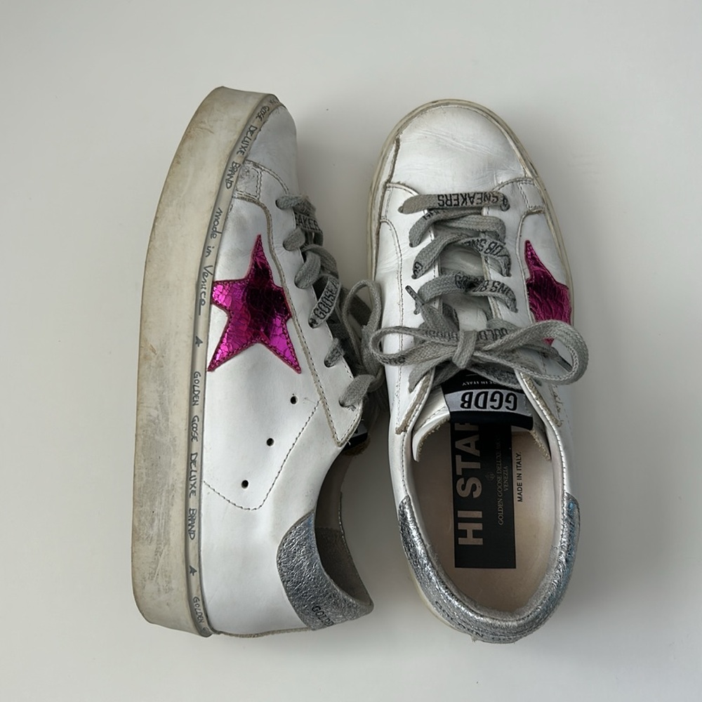 Golden Goose Hi Star Sneakers